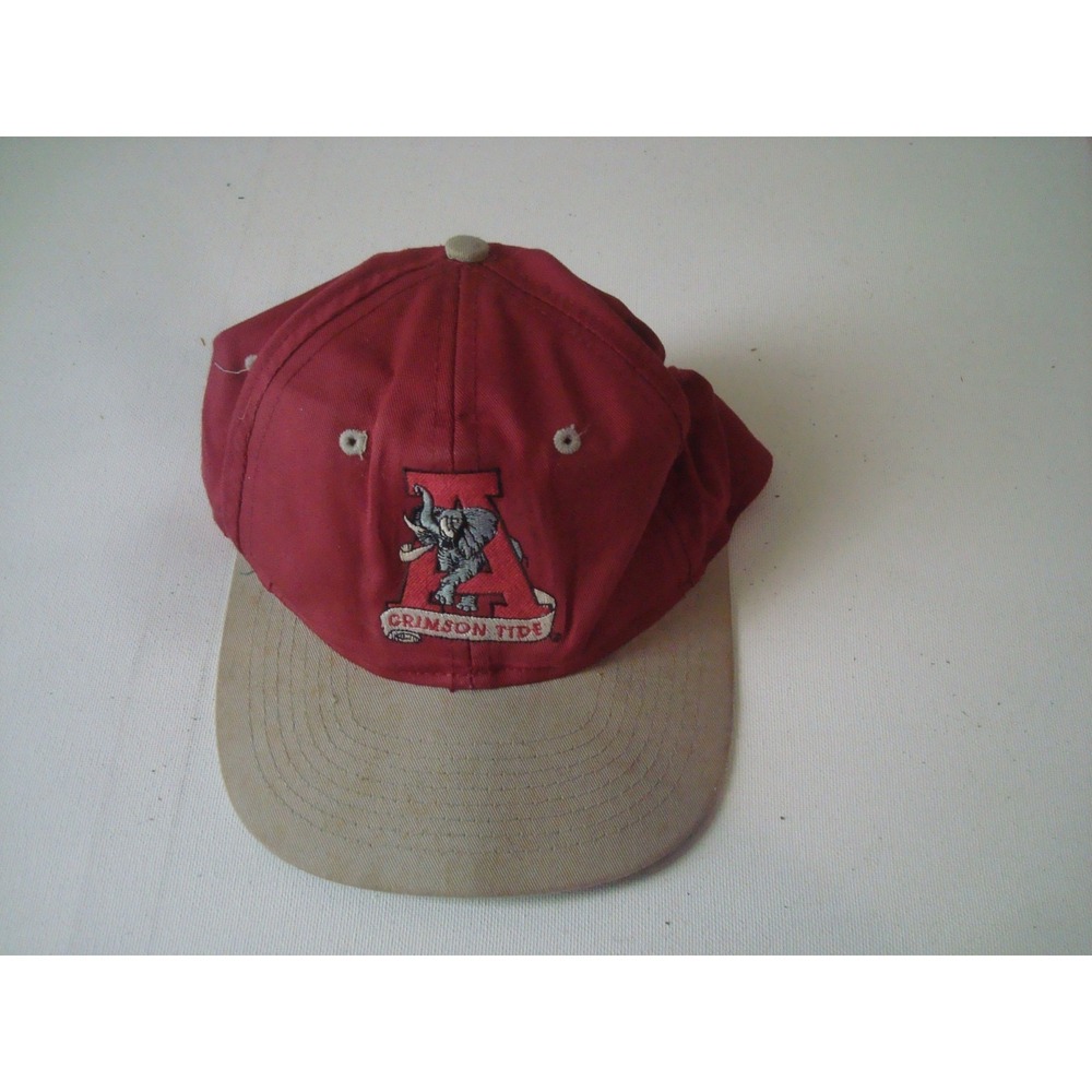 ALABAMA CRIMSON TIDE UNIVERSAL HAT CAP DEADSTOCK VINTAGE T9